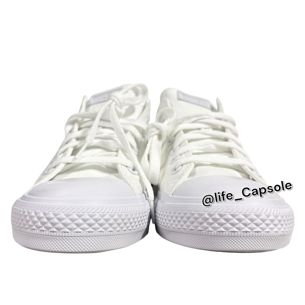 Mens 9 Converse All Star CT OX Sneakers White Casual Shoes Low Top Monochrome - Picture 15 of 15